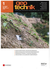 Zeitschrift geotechnik jahrgan gebraucht kaufen  Pforzheim