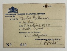 Tessera atleta gioventù usato  Magenta
