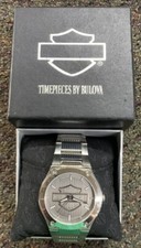 Relógio de pulso Bulova Harley Davidson Gent's 76A134 aço inoxidável (GAL152840) comprar usado  Enviando para Brazil