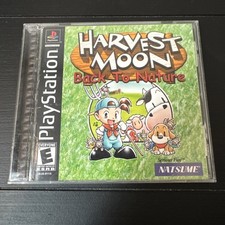 PS1 Harvest Moon Back to Nature na caixa, usado comprar usado  Enviando para Brazil