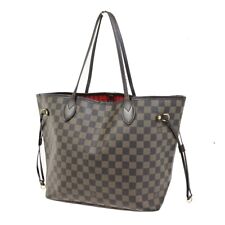 Bolsa de ombro Louis Vuitton Neverfull MM couro Damier Plane BN N41358 17FB370 comprar usado  Enviando para Brazil
