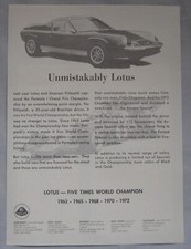 1973 lotus europa for sale  DARWEN