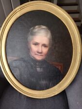 Portrait ancien huile d'occasion  Cléguer