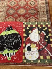 Christmas banners evergreen for sale  Oakwood