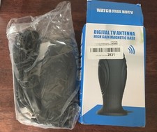 Antena de TV digital alto ganho base magnética 800+ milhas antena de TV 8K 4K 1080p formiga comprar usado  Enviando para Brazil