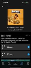 Konzerttickets paul wetz gebraucht kaufen  Leipzig