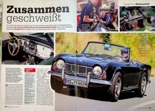 Oldtimer Praxis 3182) Triumph TR 4 Restaurierung - ein interessanter Bericht auf comprar usado  Enviando para Brazil