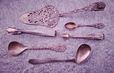 Silberbesteck konvolut 6tlg gebraucht kaufen  Unna