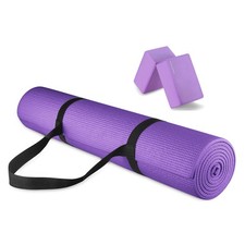 Tapete de exercício Signature para todos os fins alta densidade sem rasgo com alça, roxo (caixa aberta), usado comprar usado  Enviando para Brazil