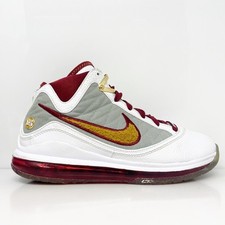 Tênis de basquete Nike masculino LeBron 7 CZ8899-100 branco tamanho 7Y comprar usado  Enviando para Brazil