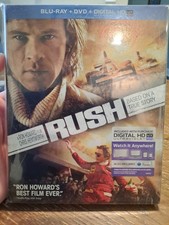 RUSH Bluray + DVD + Digital Chris Hemsworth & Ron Howard W/ Slipcover Like NEW, usado comprar usado  Enviando para Brazil