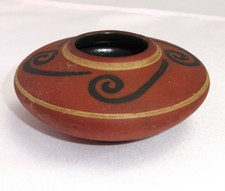 OLD CLIFTON ART POTTERY INDIAN WARE UNGLAZED 3.5" POTE DE SEMENTE VERMELHA SUDOESTE comprar usado  Enviando para Brazil