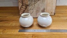 Pair small cream for sale  CHICHESTER