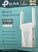 TP-Link | AX3000 RE715X | Extensor de alcance Wi-Fi6 | Escolha do editor PCMag comprar usado  Enviando para Brazil