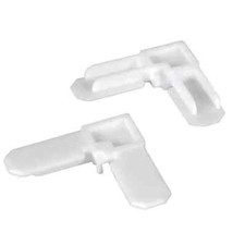 Quadro de tela Prime-Line PL 14298 canto 1/4" x 3/4" plástico, branco pacote com 100/caixa comprar usado  Enviando para Brazil