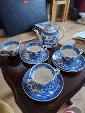 Willow patern tea for sale  HORSHAM