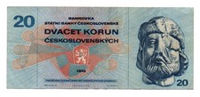 Cecoslovacchia banconota koron usato  Vittorio Veneto