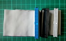 Cable plano IDE 3 conectores conexiones hembra enchufar a placa PC CDROM 46 cm comprar usado  Enviando para Brazil