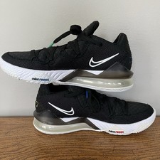 Tênis de basquete Nike Lebron 17 XVII preto baixo multicolorido tamanho 8.5 CD5007-002 comprar usado  Enviando para Brazil