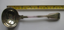 Solid silver sauce for sale  CREDITON
