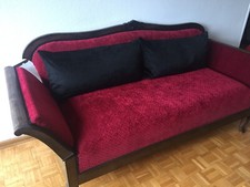Sofa restauriert rot gebraucht kaufen  Mainz