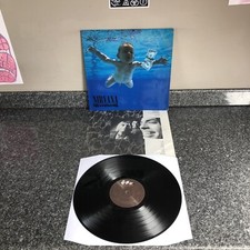 LP VINYL NIRVANA ALBUM NEVERMIND EUROPE 1ST PRESS 1991  MISPRINT INNER EX/EX- comprar usado  Enviando para Brazil