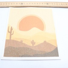 Trapos de polpa de madeira (6 peças) de algodão nascer do sol  comprar usado Trapos de polpa de madeira (6 peças) de algodão nascer do sol  comprar usado  Enviando para Brazil