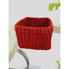 Red basket weaved for sale  San Diego