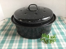Vintage black enamel for sale  Franklin