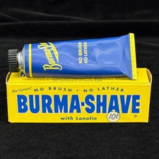 Burma shave vintage for sale  New Haven