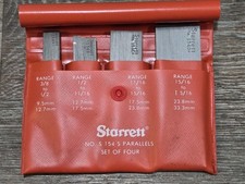 Starrett 154 parallels for sale  Murfreesboro