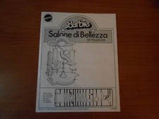 Istruzioni barbie salone usato  Torino