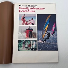 Rand McNally 1987 Family Adventure Road Atlas Estados Unidos Canadá México 15x11 comprar usado  Enviando para Brazil