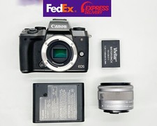 Kit de lentes Canon EOS M5 24.2MP câmera digital sem espelho EF-M 15-45mm comprar usado  Enviando para Brazil