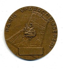 Médaille bronze paris d'occasion  Meulan en Yvelines
