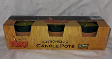 Tiki candle pots for sale  Fair Oaks