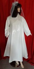 Lackkleid weiß crossdesser gebraucht kaufen  Süderlügum