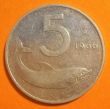 Lire 1966 delfino usato  Ancona