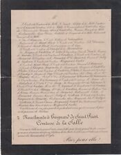 1891 faire part d'occasion  Toulouse-