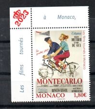SELOS - MONACO - 2023 - FILMES - MONTECARLO - MARLENE DIETRICH - BICICLETA - comprar usado  Enviando para Brazil