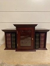 Estante de livros falsa 4-100 fotos cada álbum em uma tela de madeira escura com moldura de foto de 5”x7” comprar usado  Enviando para Brazil