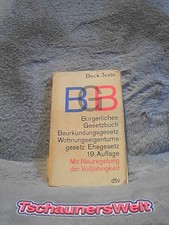 Bürgerliches gesetzbuch beurk gebraucht kaufen  Waldkirch