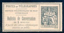 Sello de telégrafo/teléfono de Francia, 1888 MH, cv 120,00 segunda mano  Embacar hacia Mexico