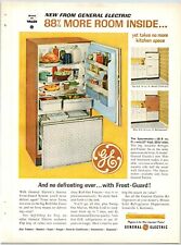 Geladeira General Electric Vintage Anos 1960 8,5" X 11,25" Magazine Ad M20 comprar usado  Enviando para Brazil