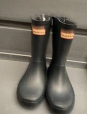 Hunter navy wellies for sale  AYR