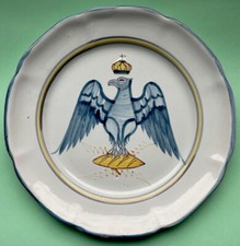 Assiette faïence waly d'occasion  Bavilliers
