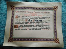 Life saving certificate for sale  WOKING