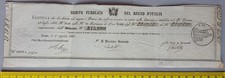 Torino 1867 debito usato  Oviglio