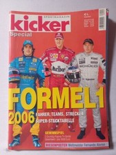 Kicker sonderheft formel gebraucht kaufen  Hockenheim