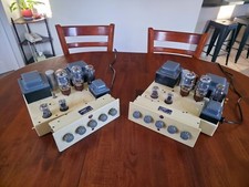 Usado, Par de amplificador de válvula PYE PF91 vintage + par de pré-amplificador PF91A comprar usado  Enviando para Brazil